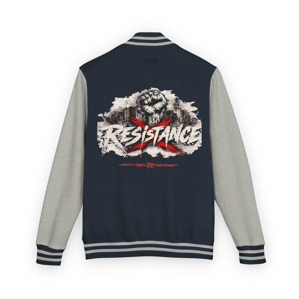 Letterman Jacket — Resistance Fist Varsity Jacket