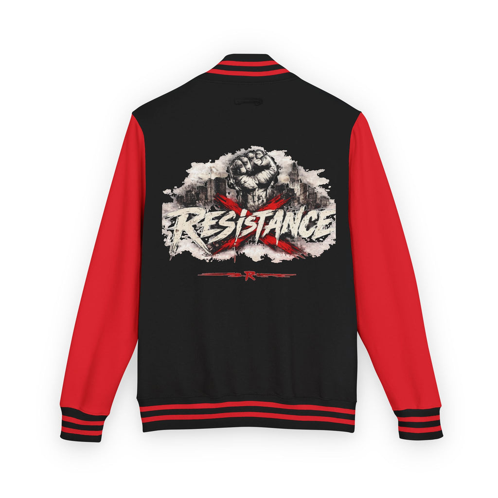 Letterman Jacket — Resistance Fist Varsity Jacket