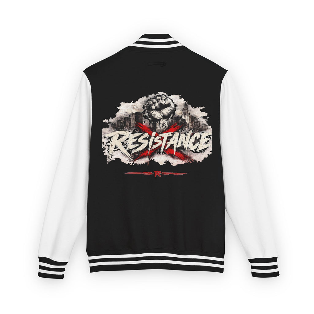 Letterman Jacket — Resistance Fist Varsity Jacket