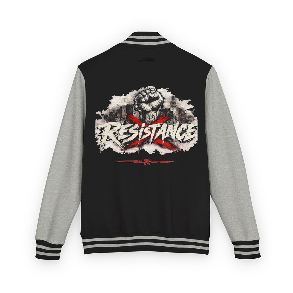 Letterman Jacket — Resistance Fist Varsity Jacket