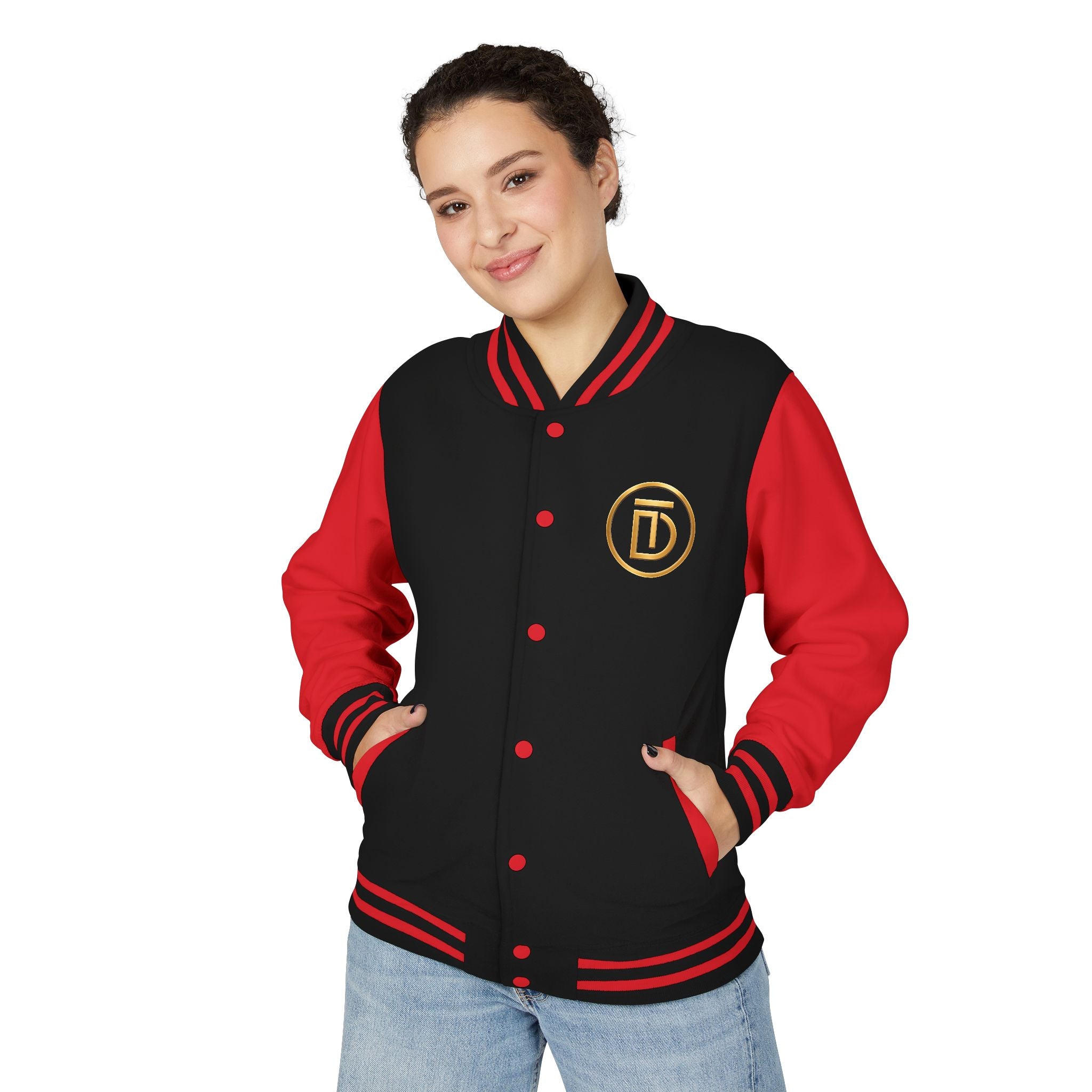 Letterman Jacket — Resistance Fist Varsity Jacket