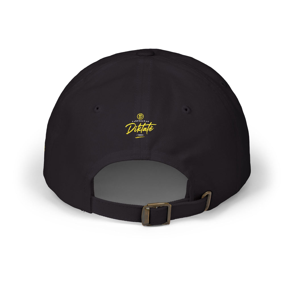 Dad Cap with Gold Emblem – Classic Adjustable Baseball Hat