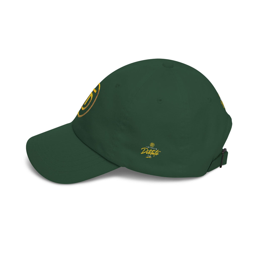 Dad Cap with Gold Emblem – Classic Adjustable Baseball Hat