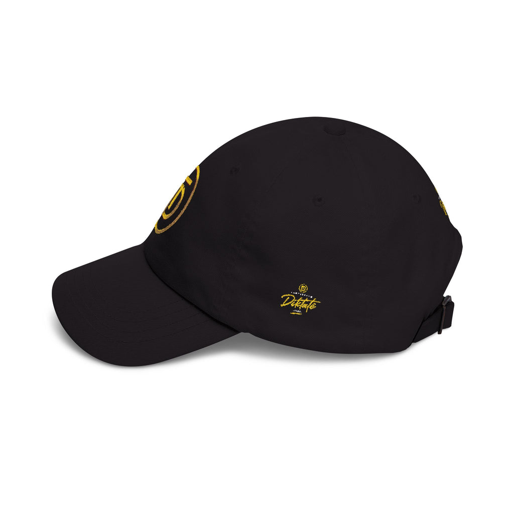 Dad Cap with Gold Emblem – Classic Adjustable Baseball Hat