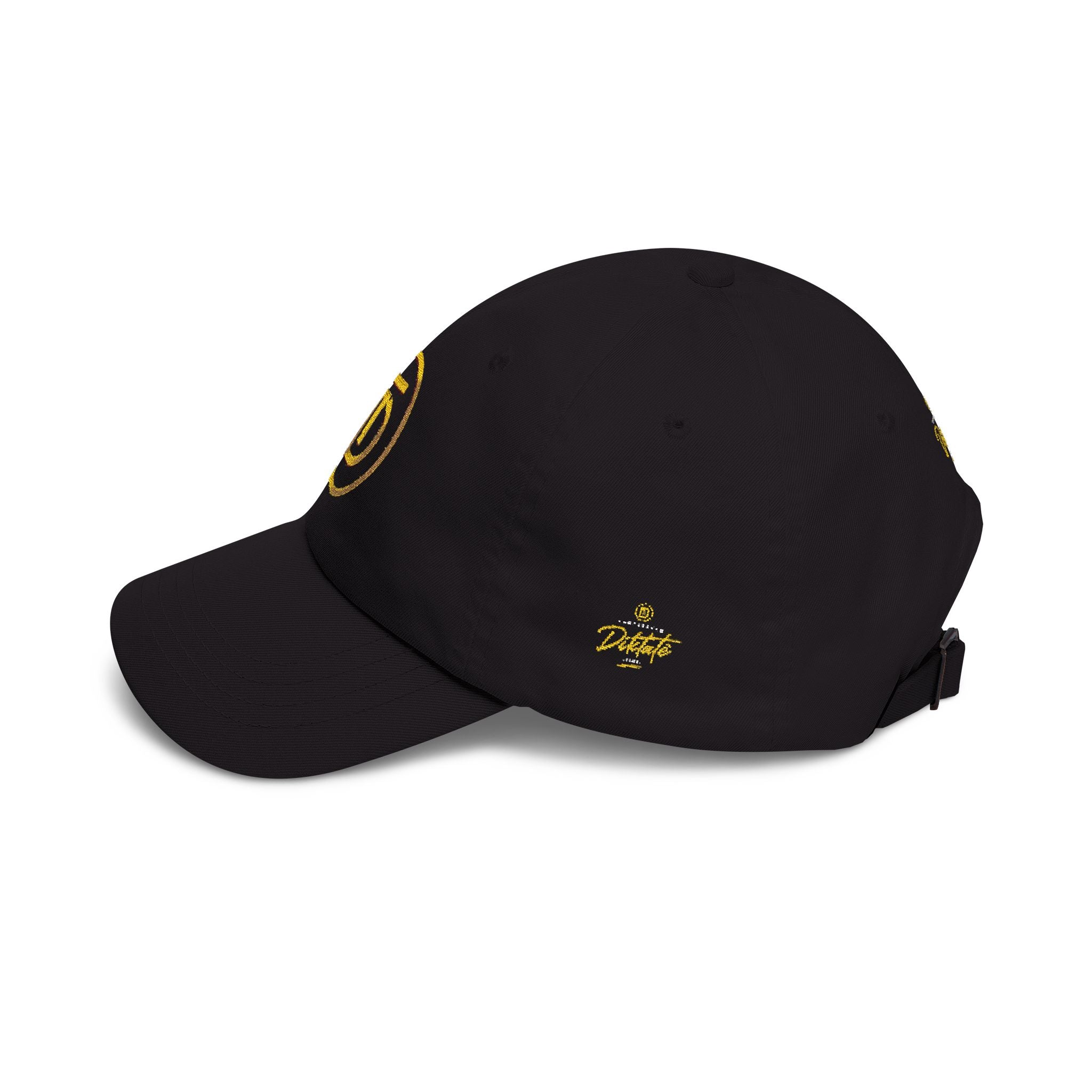 Dad Cap with Gold Emblem – Classic Adjustable Baseball Hat
