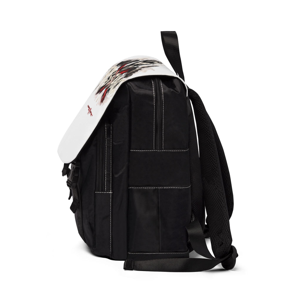Resistance Graphic Backpack — Casual Shoulder Bag with 'Resistance' Design