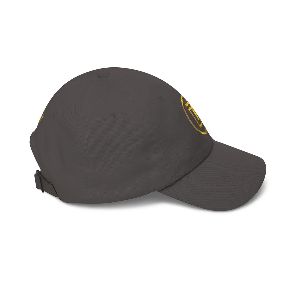 Dad Cap with Gold Emblem – Classic Adjustable Baseball Hat