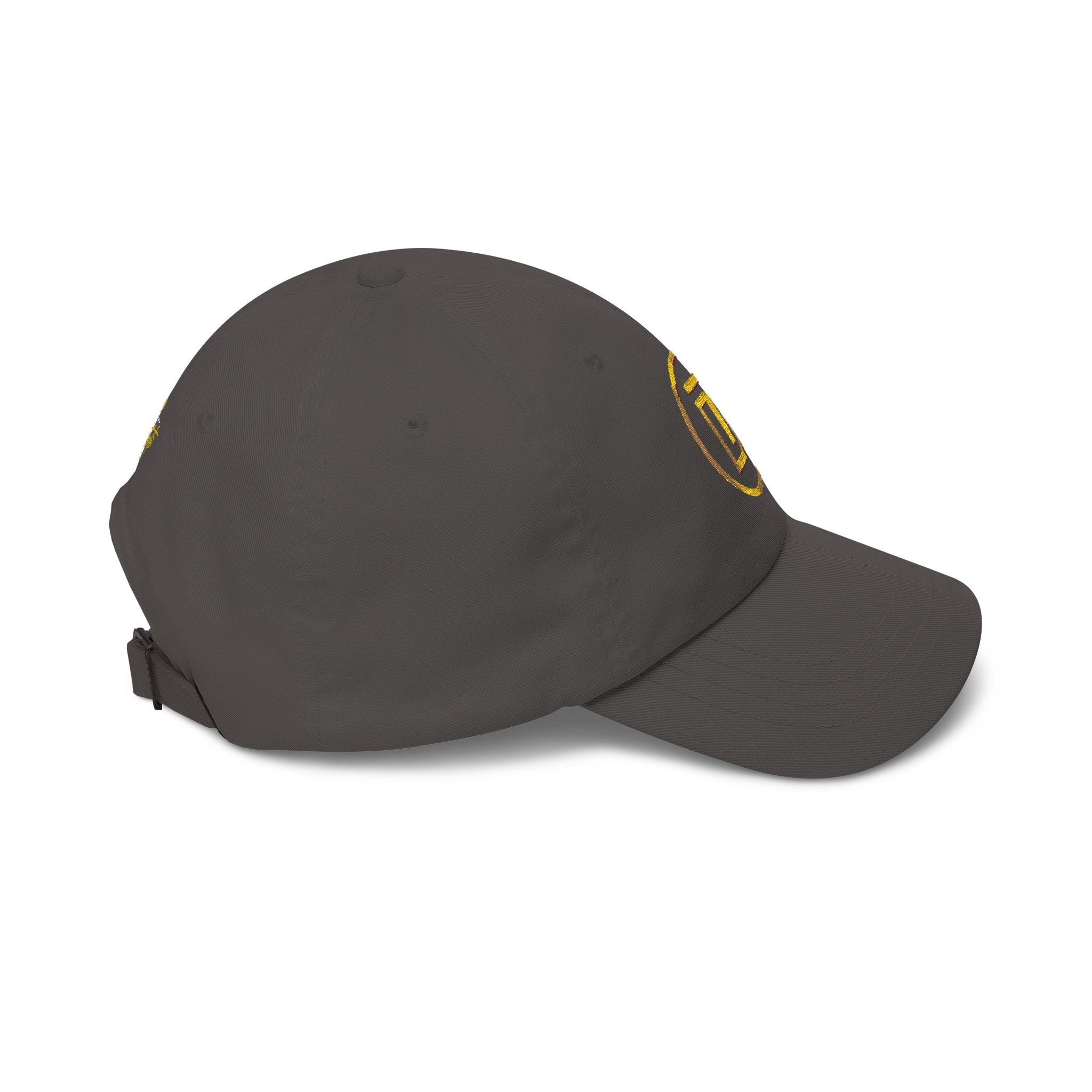 Dad Cap with Gold Emblem – Classic Adjustable Baseball Hat