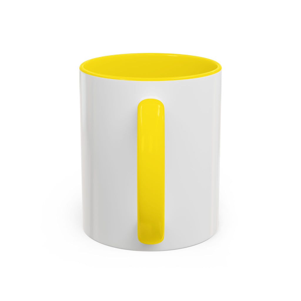 Gold MODOP Logo Accent Coffee Mug — 11oz Branded Ceramic Mug