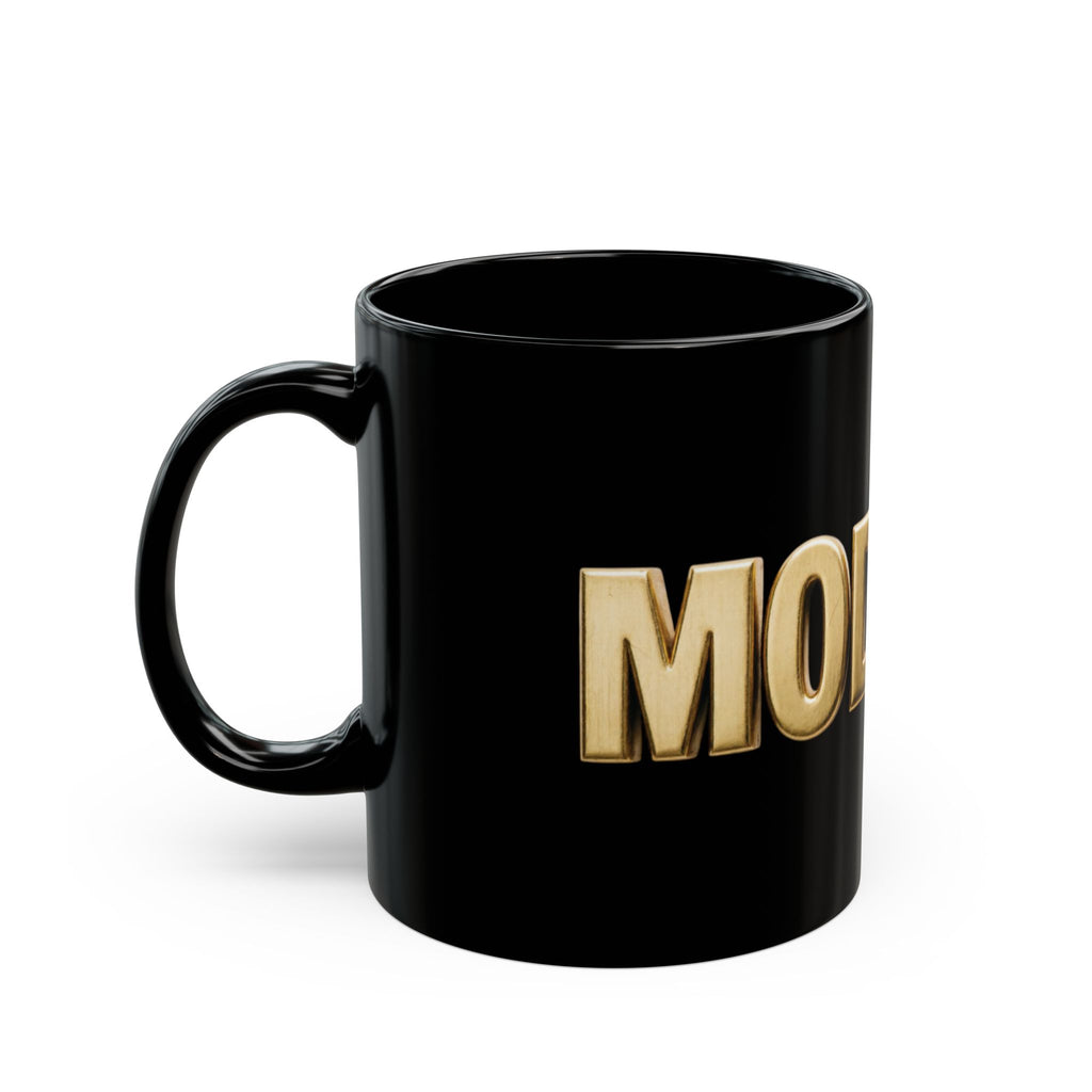 Dope Gold Lettering Black Mug