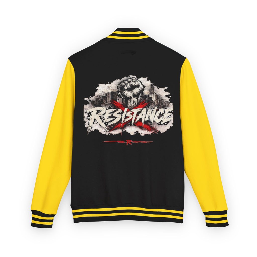 Letterman Jacket — Resistance Fist Varsity Jacket