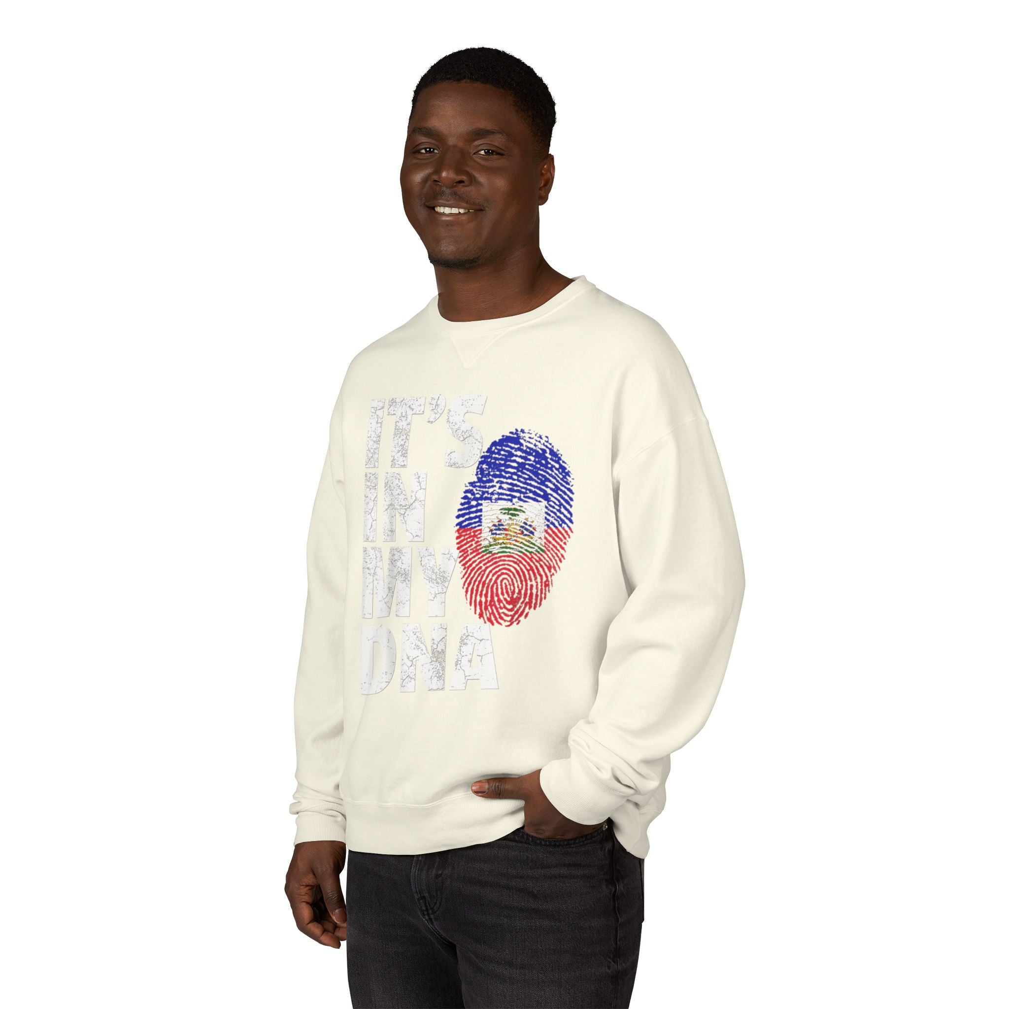 It's my DNA Haitian flag crewneck